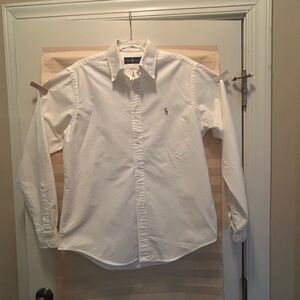 Polo by Ralph Lauren Men's White Button Down Shirt